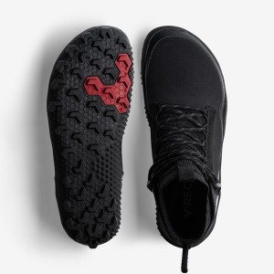 Vivobarefoot Magna Lite Wr Sg Men's Trail Running Shoes Black | 04385MWRU